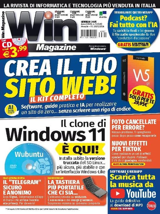 Title details for Win magazine by Sprea S.p.A. - Available